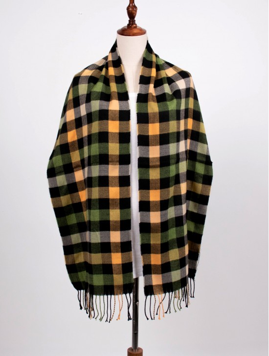 Fashion Plaid Premium Scarf